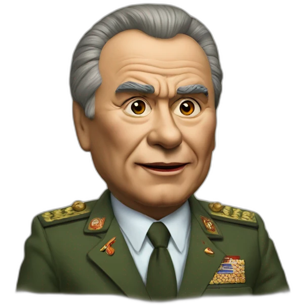 Brezhnev as chucky emoji