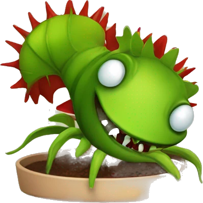 Venus fly trap emoji