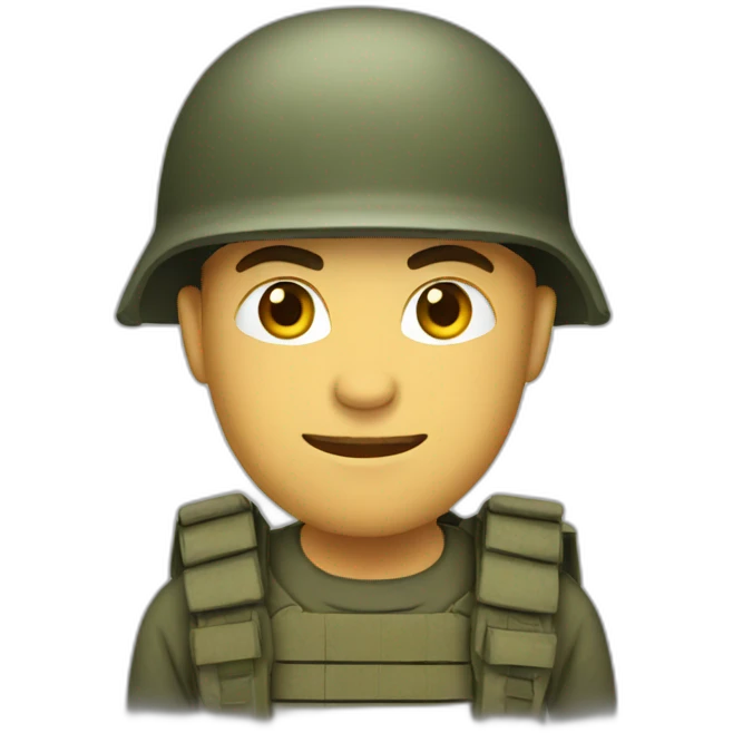soldier emoji