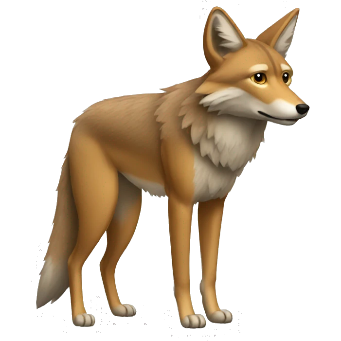 Coyote Full Body emoji