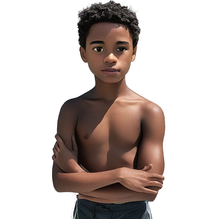 boy by the poolside emoji