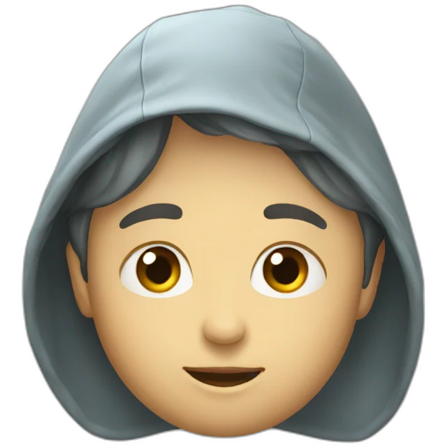 Rain without clouds emoji