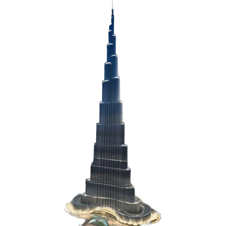Realistic Burj Khalifa  emoji