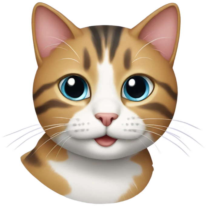 cat with bant emoji