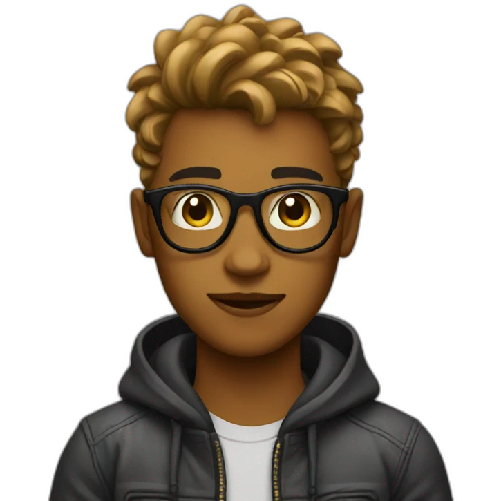 Cool boy emoji