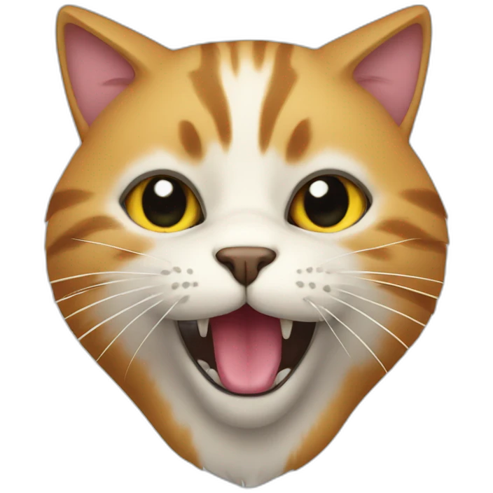 Cat whit big noze emoji