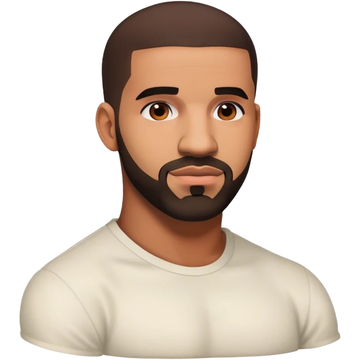 Drake with a big butt emoji