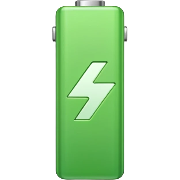 iPhone battery symbol emoji