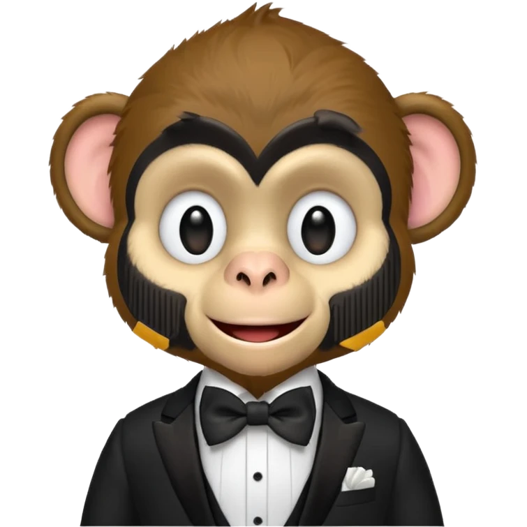 Groom monkey emoji