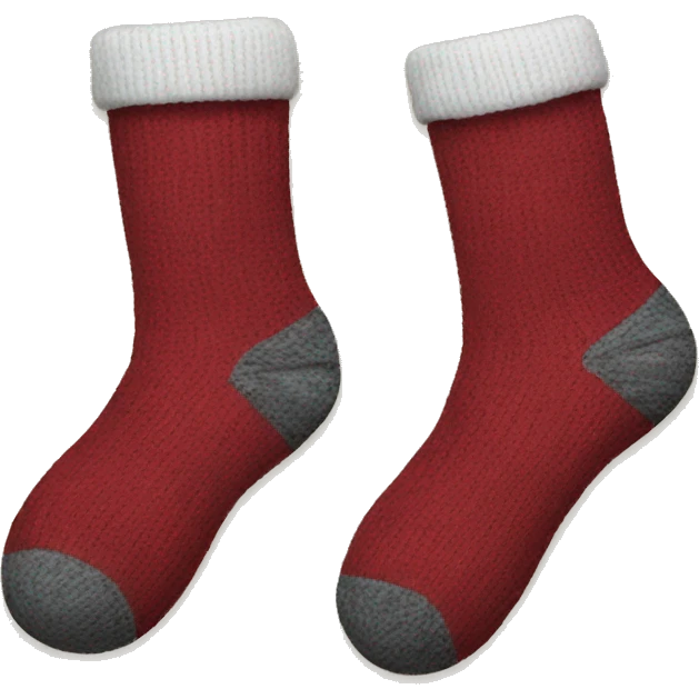 Homemade socks emoji