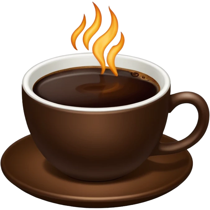 Coffee, without Saucer. emoji