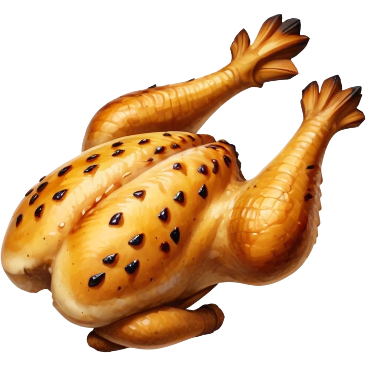 Grilled chicken emoji