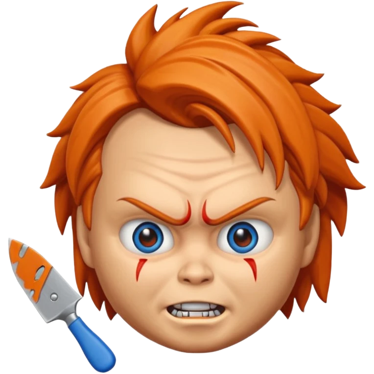 Un emojin de chuky emoji