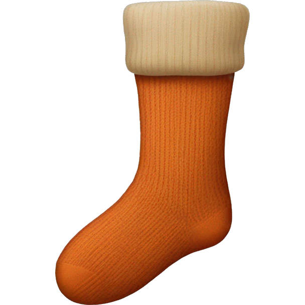 Stiff sock emoji