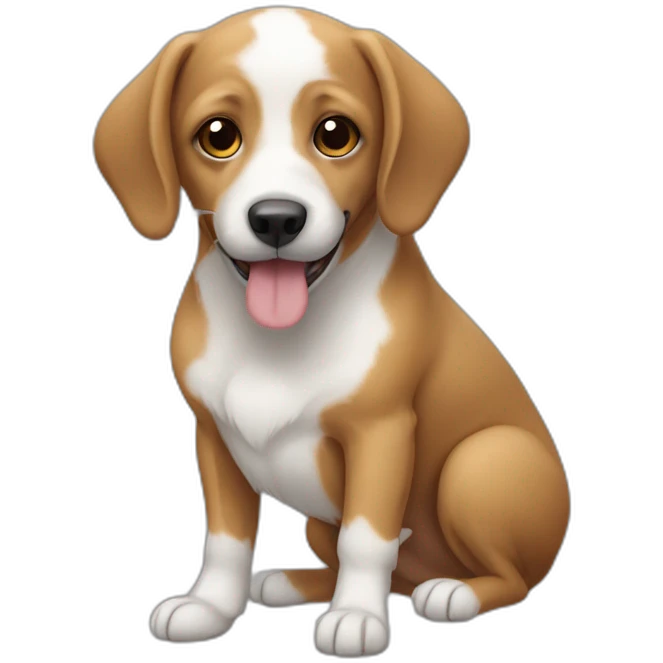Chien fourmi emoji