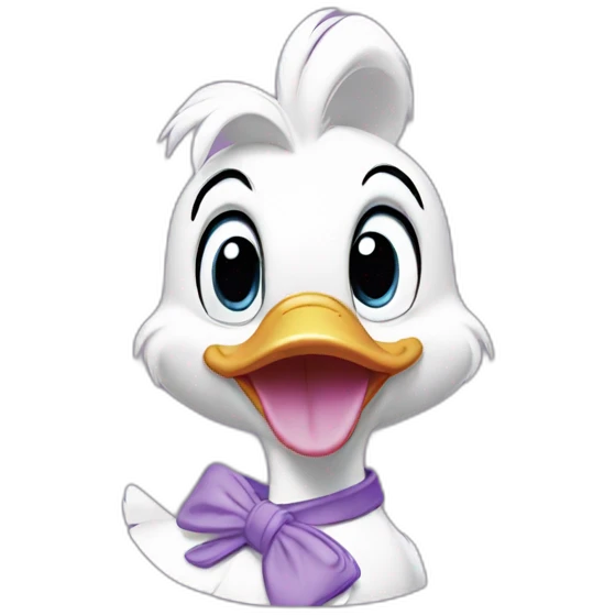 daisy duck emoji