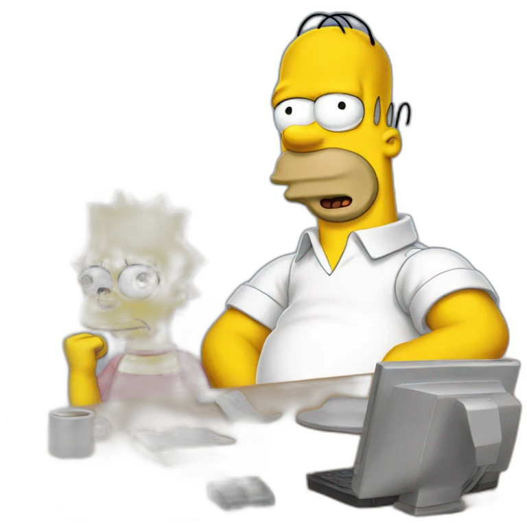 homer simpson emoji