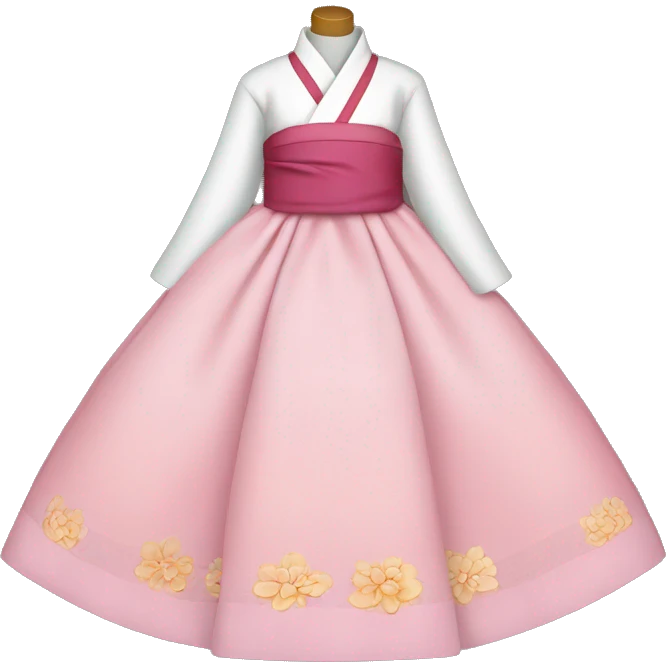 Hanbok dress  emoji