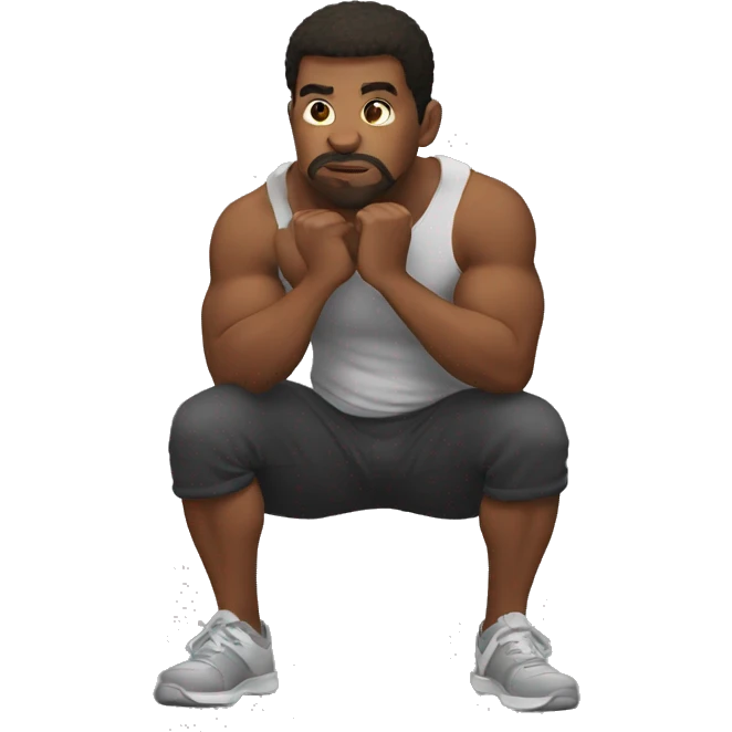 Squat emoji