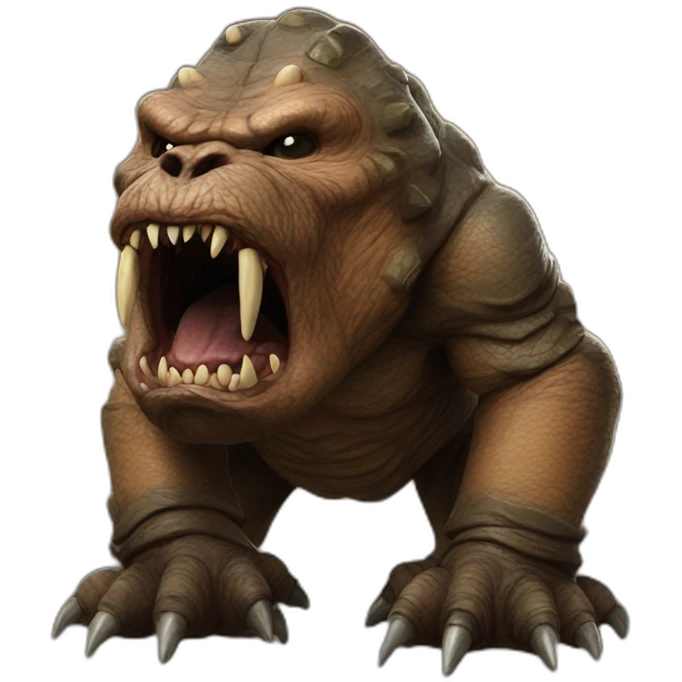 Rancor from star wars emoji
