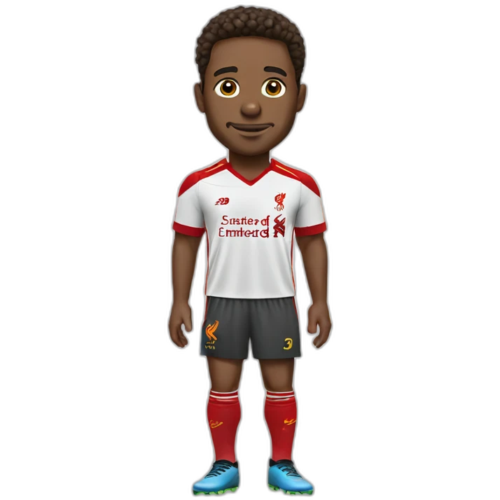 Liverpool soccer player emoji