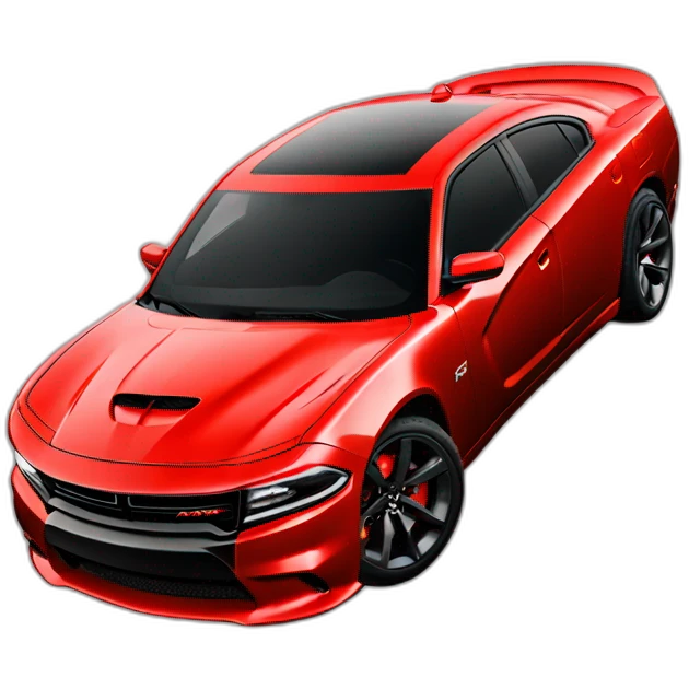 dodge charger demon srt emoji