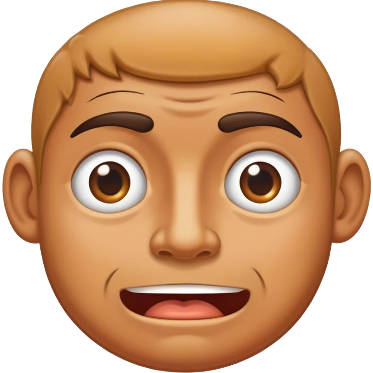 Man being hungry emoji