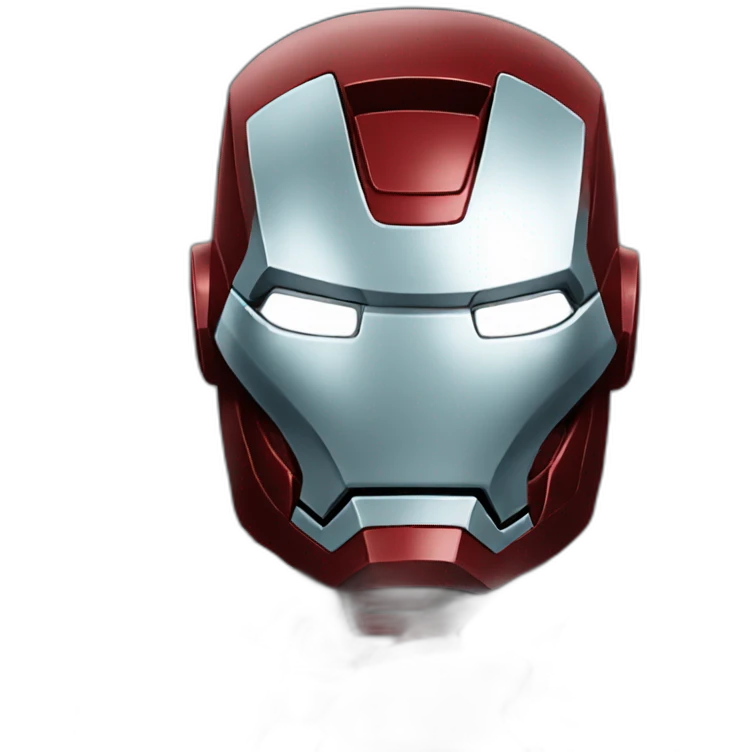 iron man avec une glace emoji