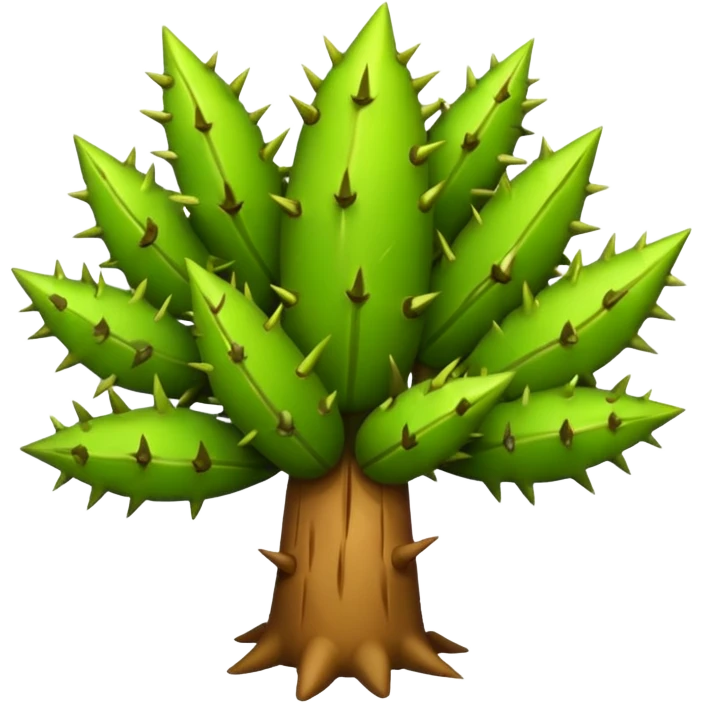 bush in desert emoji