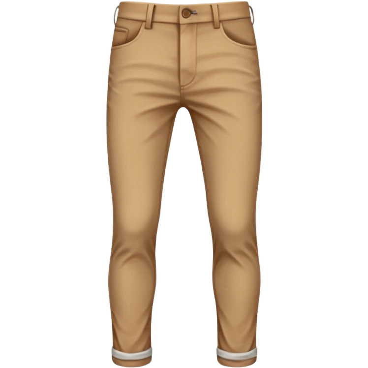 white pants with brown stain near back pockets emoji