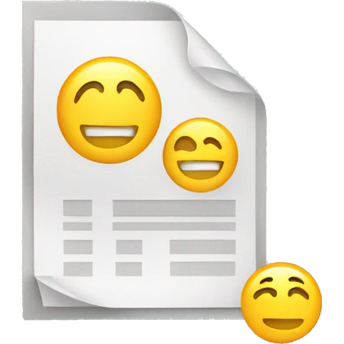 invoice emoji