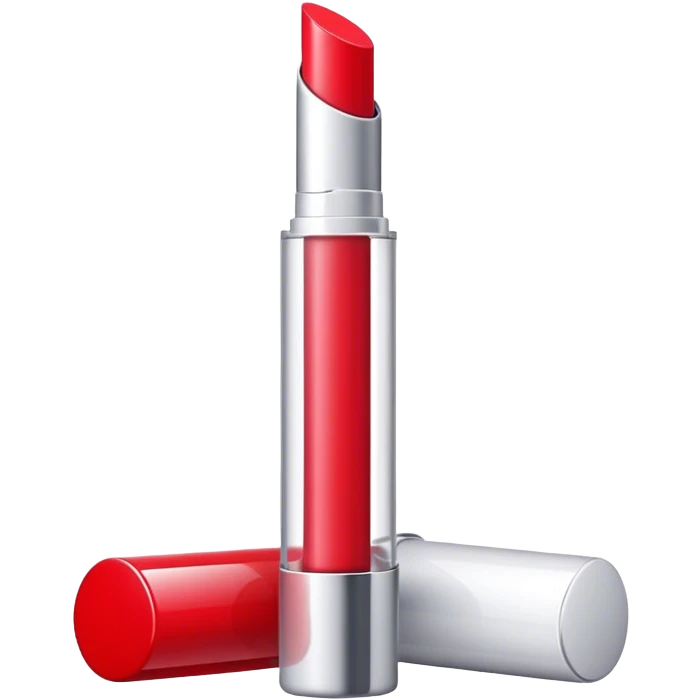 Scarlet lip gloss tube  emoji