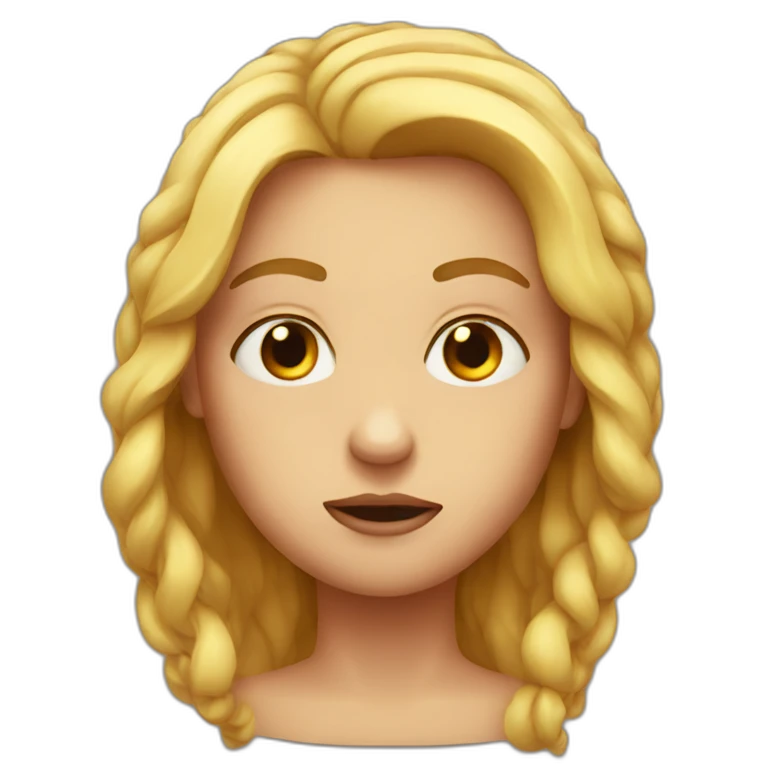 Guilty face emoji