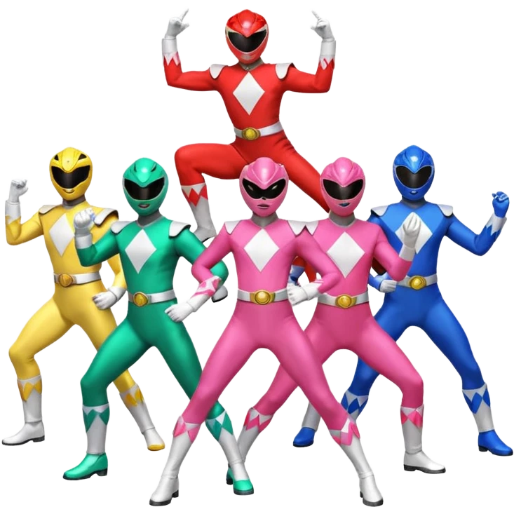 Power rangers emoji
