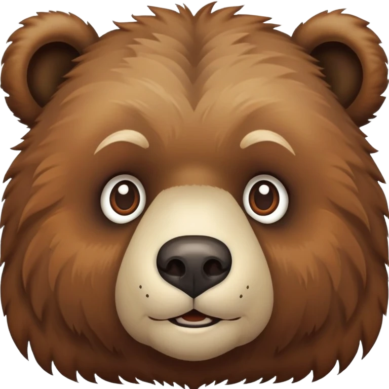 bear face emoji