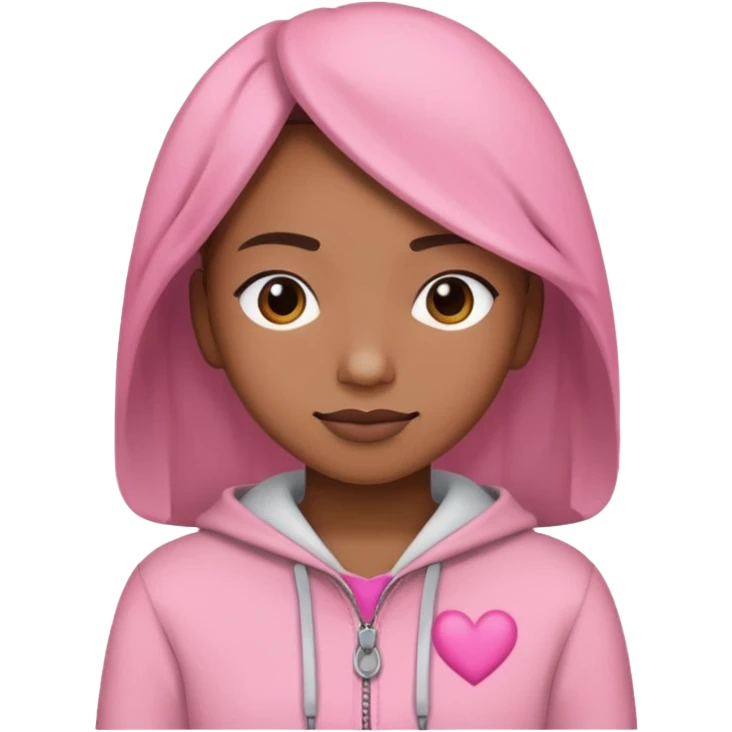 Pink Rego saying kelie emoji
