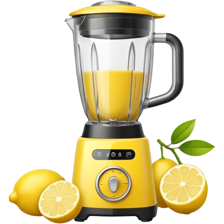 mac os fruit lemon blender yellow emoji