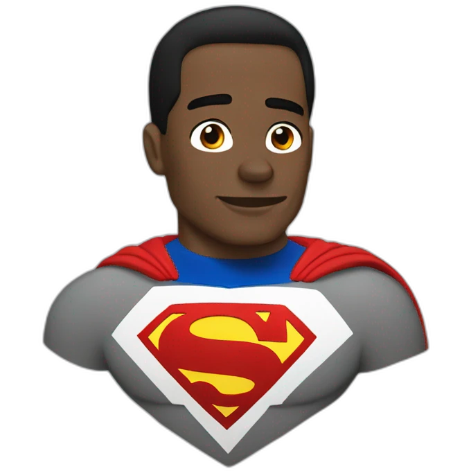 french superman emoji