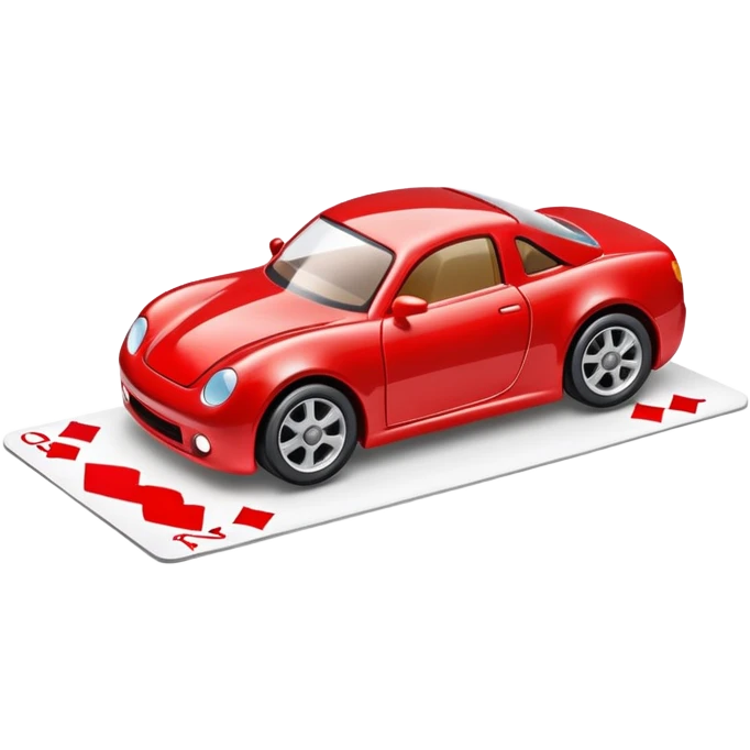 car in the card emoji