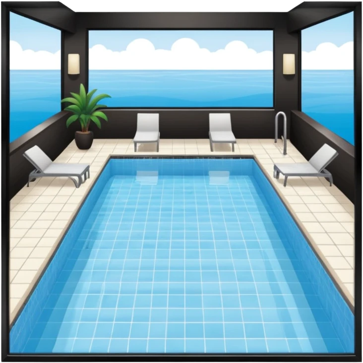 Hotel indoor Pool  emoji