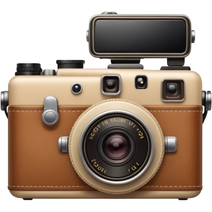 Appareil photo beige  emoji