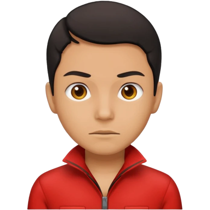 Tokyo in the Money Heist TV show emoji