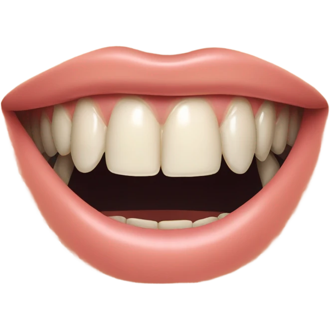 Gap tooth smile emoji