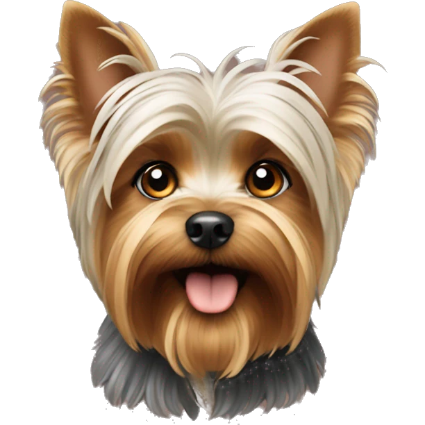 Yorkshire terrier emoji