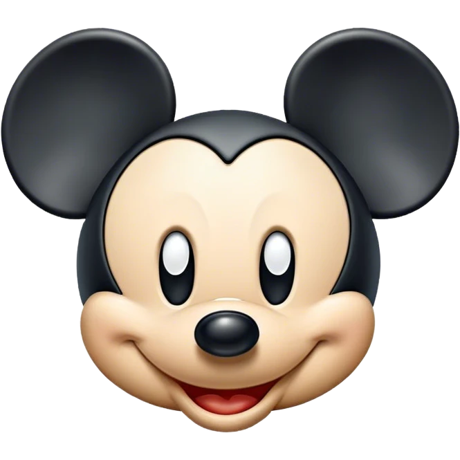 Mickey Mouse hammered  emoji