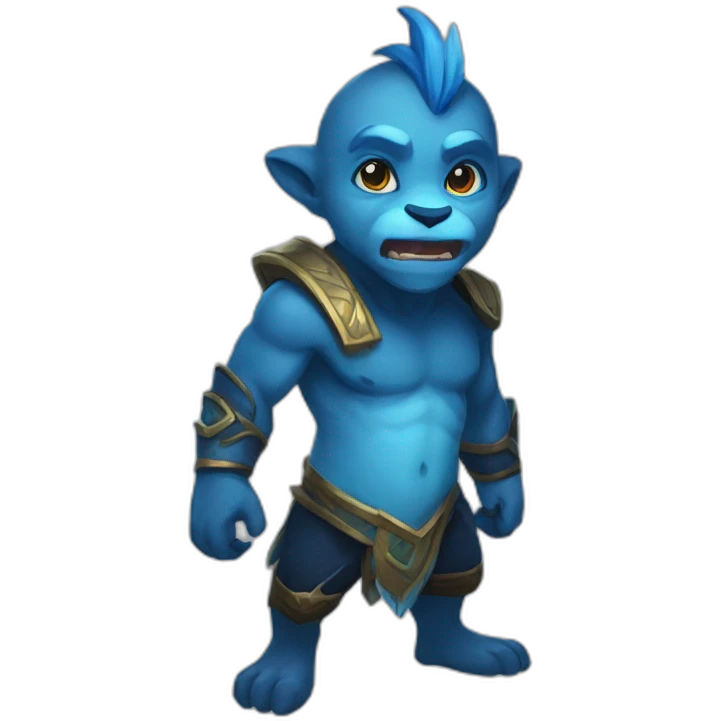 blue riki from dota 2 emoji