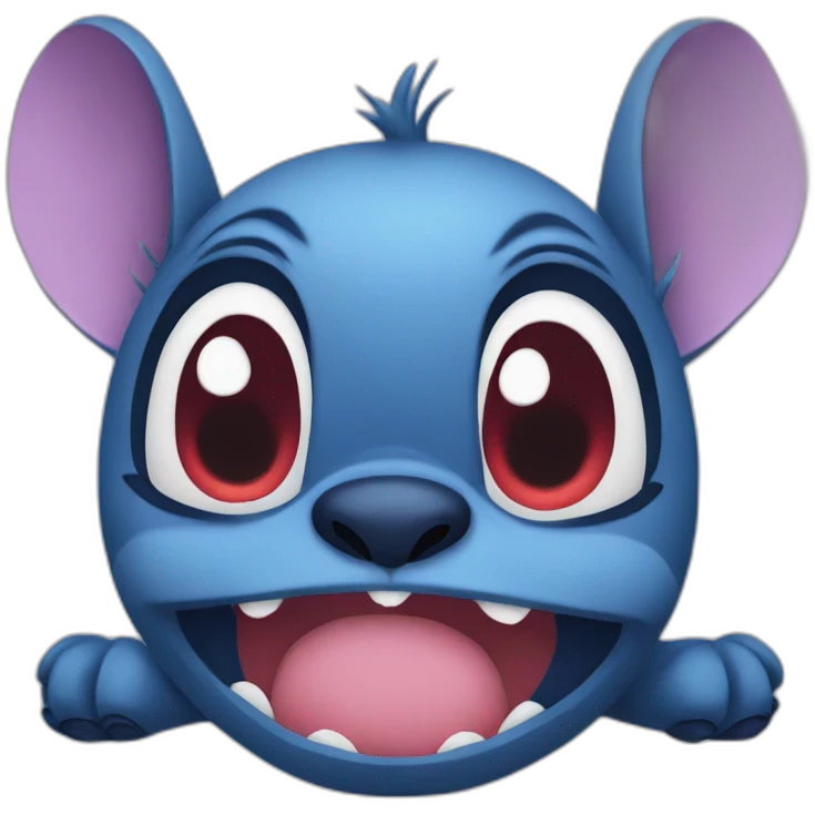 Stitch kiss emoji