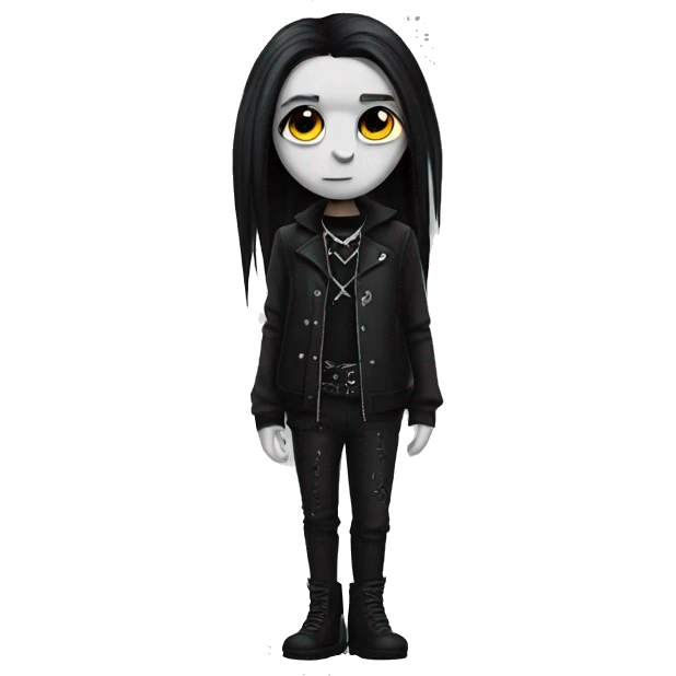 Goth emoji