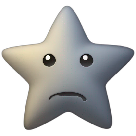 half of a star emoji