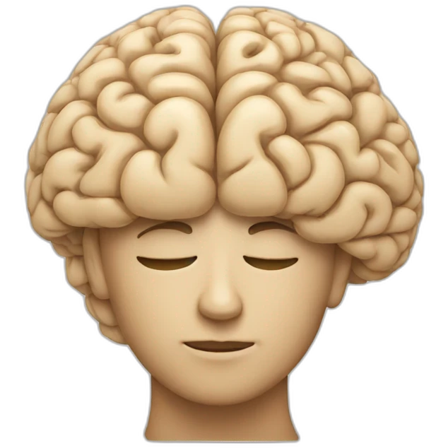 creative brain emoji